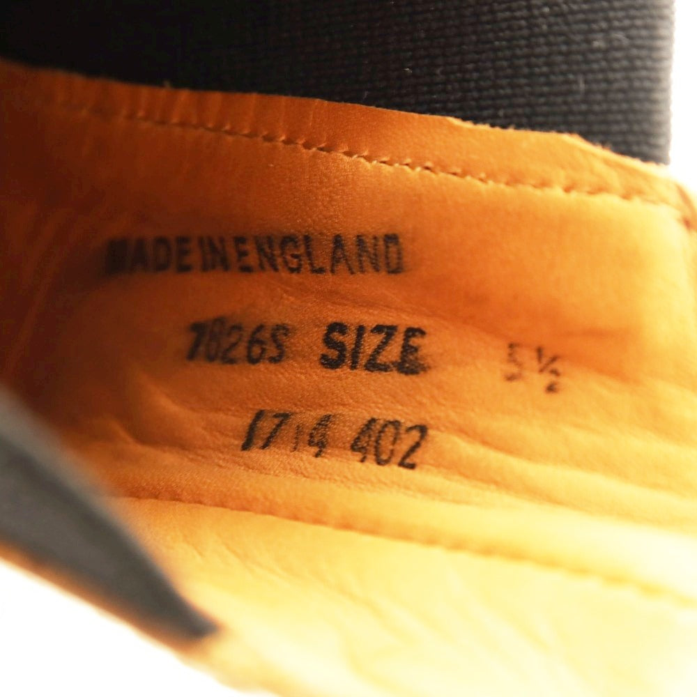 【中古】ジョージコックス GEORGE COX サイドゴアブーツ バーガンディ【サイズ5 1/2】【 状態ランクA 】【 メンズ 】