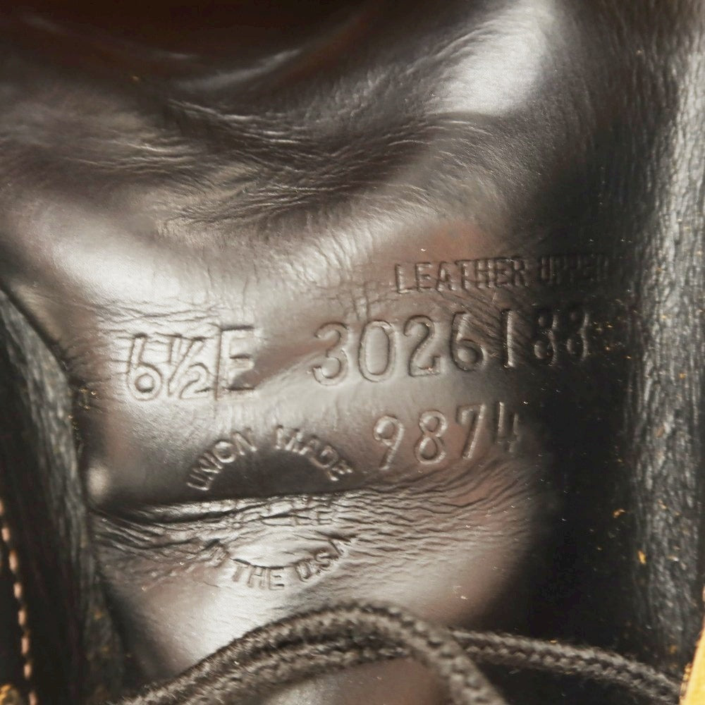 【中古】レッドウィング RED WING 9874 ブーツ ブラック【サイズ6 1/2】【 状態ランクA 】【 メンズ 】