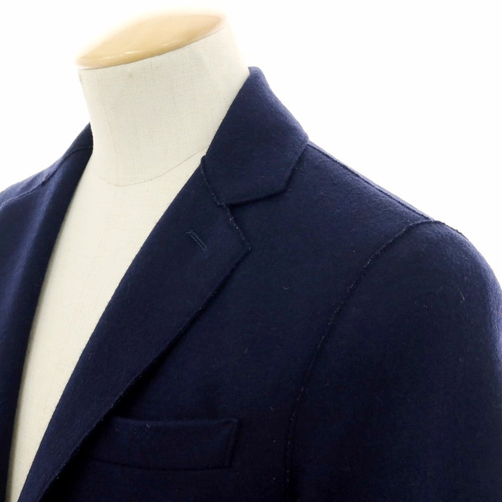 【中古】イレブンティ eleventy ウールジャージー テーラードジャケット ネイビー【サイズ44】【 状態ランクD 】【 メンズ 】