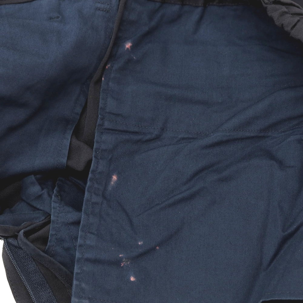 【中古】ラルディーニ LARDINI ストレッチ ポリエステルウール イージースラックスパンツ ネイビー【サイズ44】【 状態ランクD 】【 メンズ 】