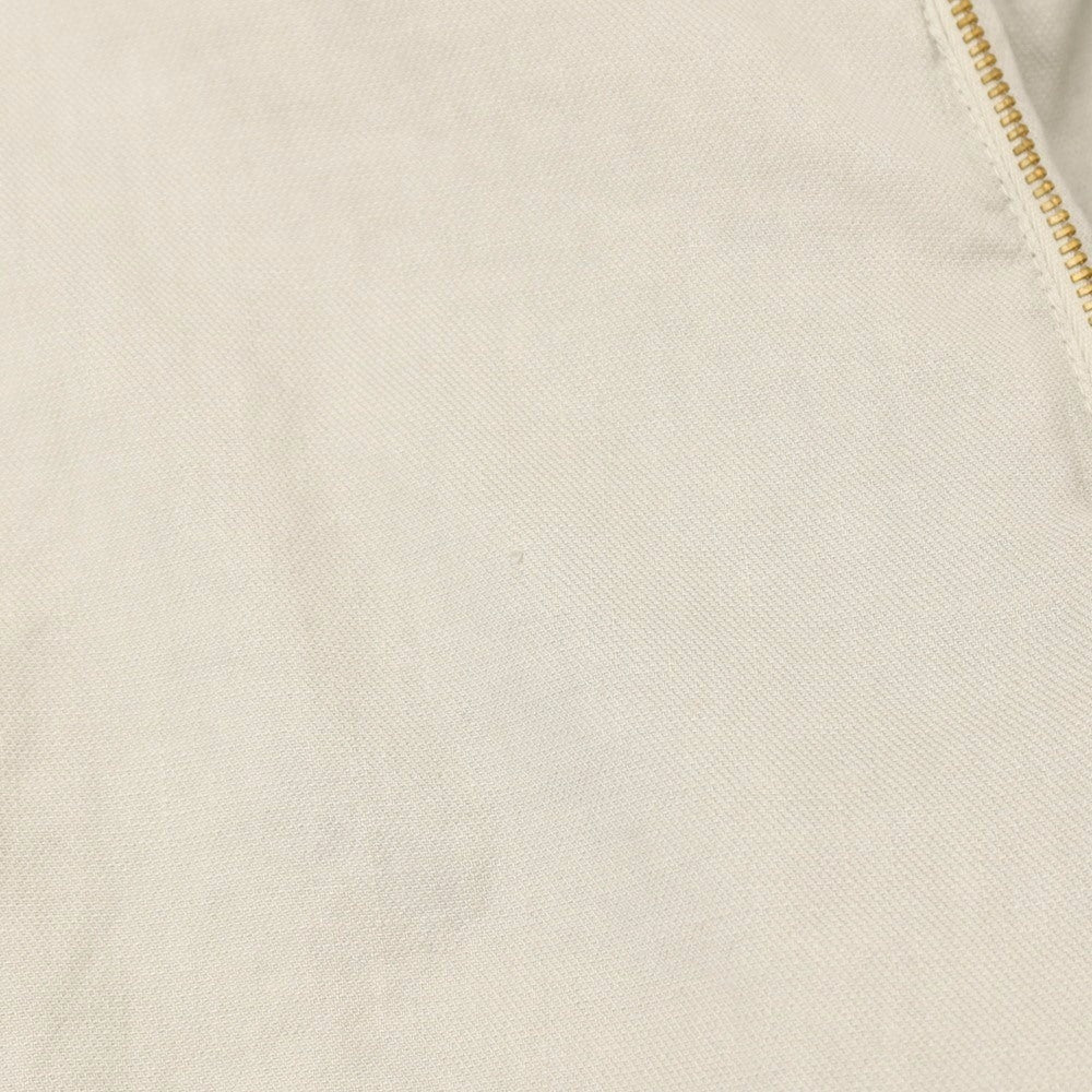【中古】ベルウィッチ BERWICH ストレッチ リネンコットン カジュアルスラックスパンツ ライトグレージュ【サイズ46】【 状態ランクB 】【 メンズ 】