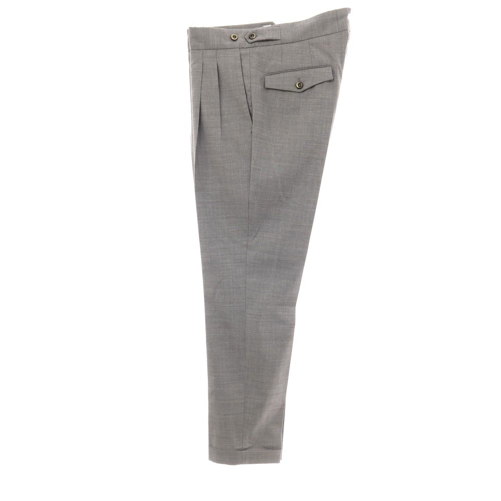 【中古】ピーティートリノ PT TORINO ウールポリウレタン ドレススラックスパンツ グレー【サイズ46】【 状態ランクB 】【 メンズ 】