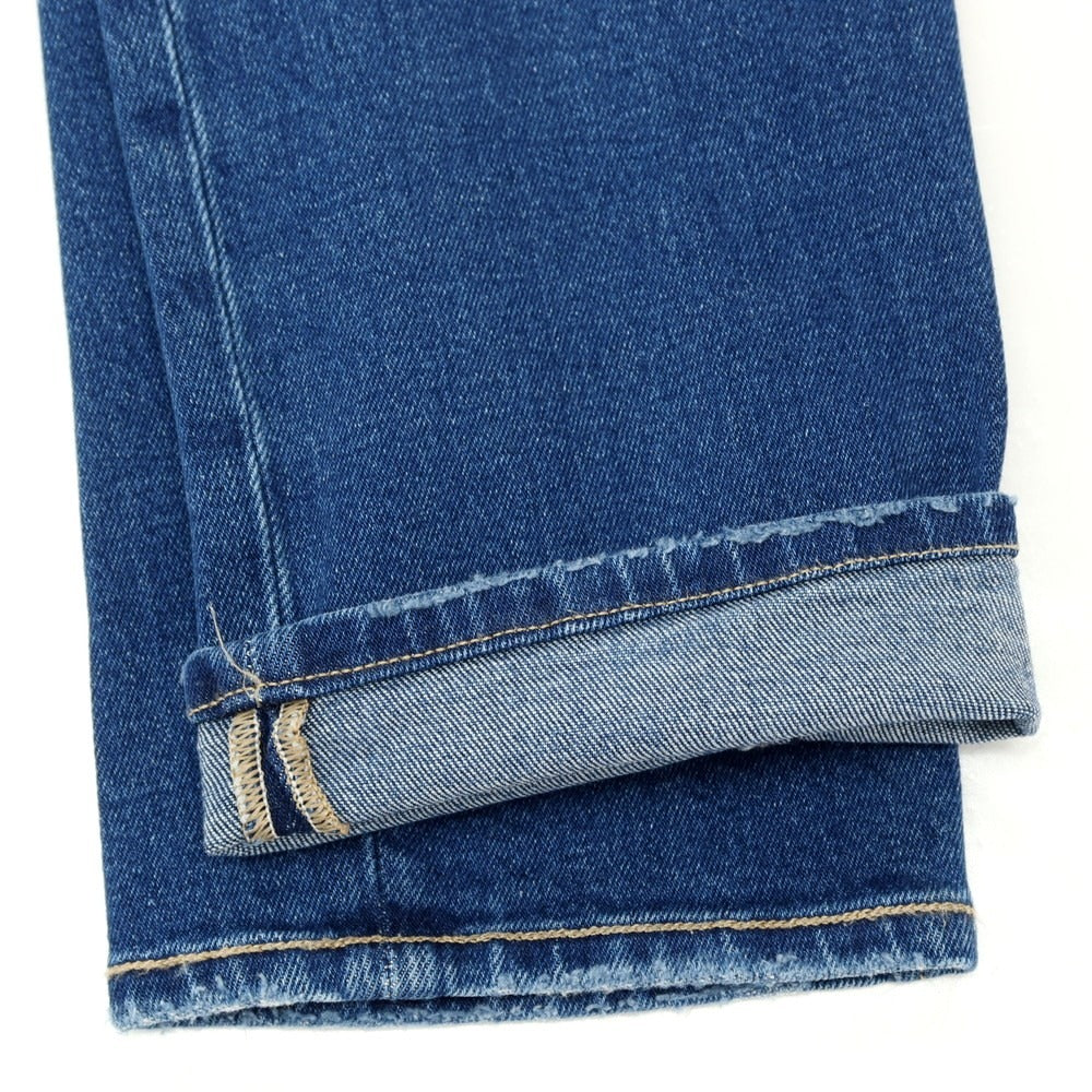 【中古】ブリリア1949 BRIGLIA 1949 DNM RIBOT ストレッチ コットン デニムパンツ ジーンズ ブルー【サイズ48】【 状態ランクC 】【 メンズ 】