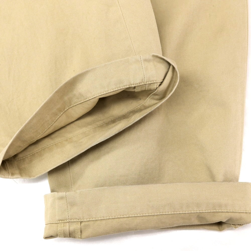 【中古】シュプリーム Supreme 2025年秋冬 Chino Pant コットン チノパンツ ベージュ【サイズ34】【 状態ランクC 】【 メンズ 】