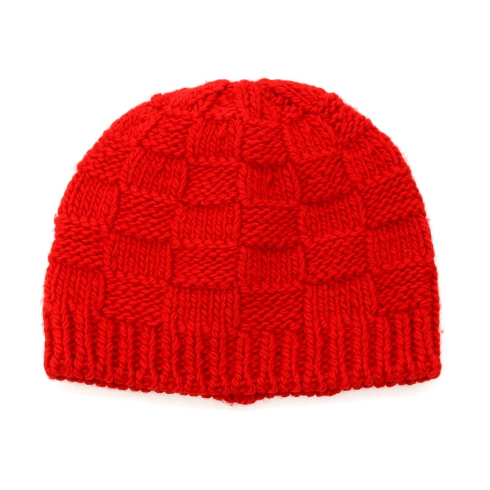 【中古】ボッテガヴェネタ BOTTEGAVENETA ウール ニットキャップ レッド【サイズM】【 状態ランクA 】【 ユニセックス 】