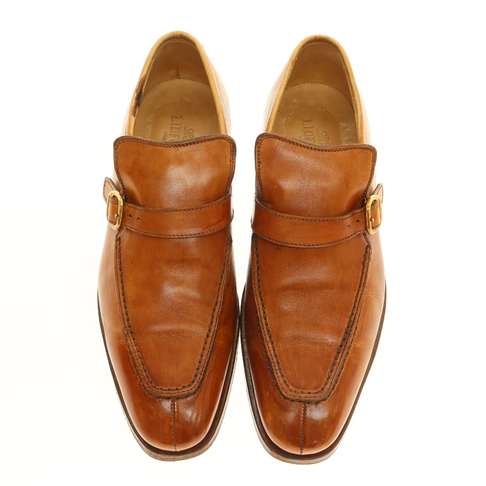 【中古】リドフォルト LIDFORT ドレスシューズ ライトブラウン【サイズ6】【 状態ランクD 】【 メンズ 】