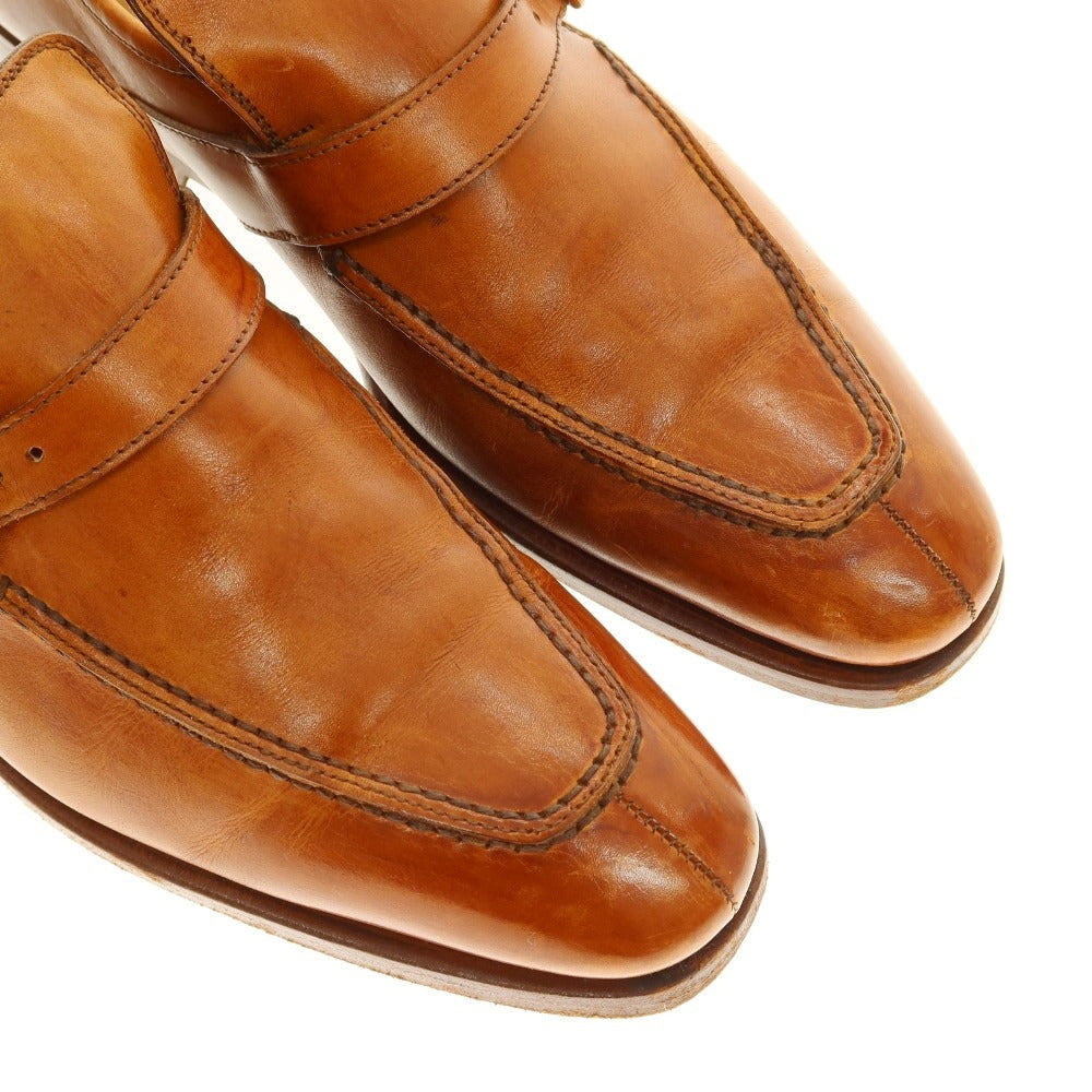 【中古】リドフォルト LIDFORT ドレスシューズ ライトブラウン【サイズ6】【 状態ランクD 】【 メンズ 】