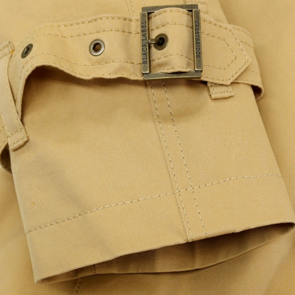 【中古】ブラックレーベル クレストブリッジ BLACK LABELCRESTBRIDGE ライナー付き コットン トレンチコート ベージュ【サイズM】【 状態ランクB 】【 メンズ 】