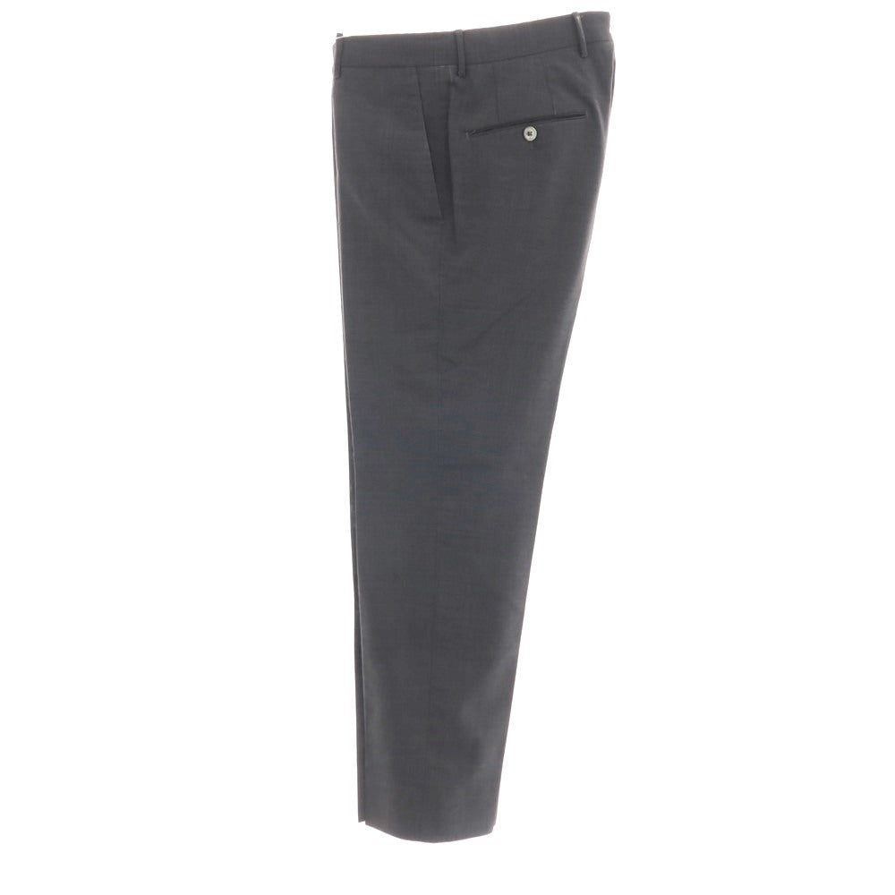 【中古】ピーティートリノ PT TORINO ストレッチ ウールポリエステル ドレススラックスパンツ ダークグレー【サイズ46】【 状態ランクC 】【 メンズ 】