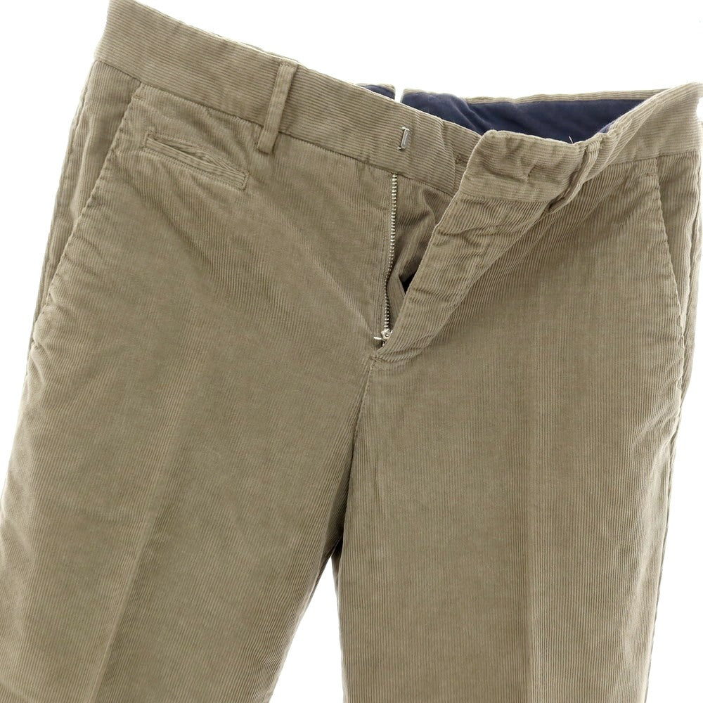 【中古】ピーティートリノ PT TORINO CITY ストレッチ コットン コーデュロイパンツ ダークグレージュ系【サイズ44】【 状態ランクB 】【 メンズ 】