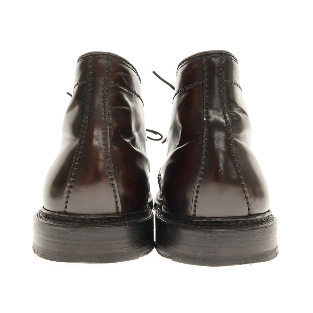 【中古】オールデン ALDEN TASSELS別注 1340 コードバン チャッカブーツ ダークブラウン【サイズ7 1/2D】【 状態ランクB 】【 メンズ 】