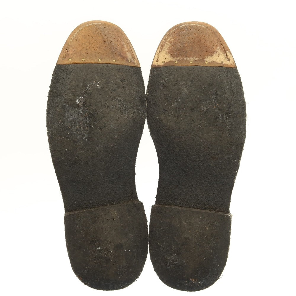 【中古】オールデン ALDEN SHIPS別注 スエード チャッカブーツ ブラウン【サイズ7 1/2D】【 状態ランクC 】【 メンズ 】