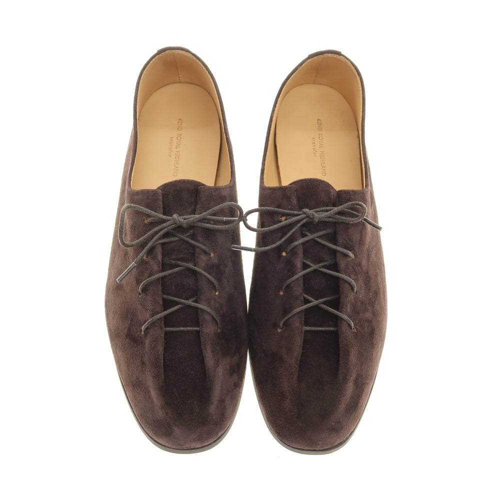 【中古】フォーティーセカンド ロイヤルハイランド 42ND ROYAL HIGHLAND スエード ドレスシューズ ブラウン【サイズ41】【 状態ランクA 】【 メンズ 】