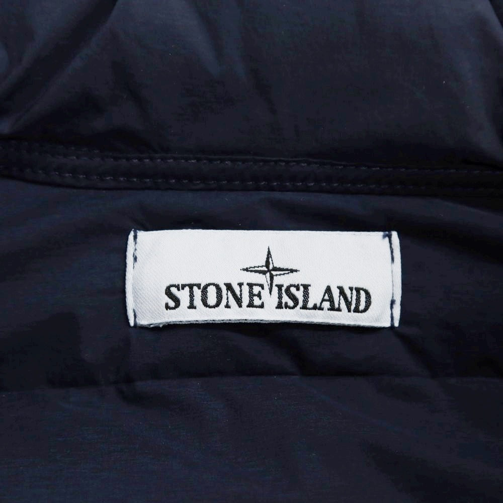 【中古】ストーンアイランド STONE ISLAND ナイロン ダウンジャケット ナイロン ネイビー【サイズS】【 状態ランクB 】【 メンズ 】