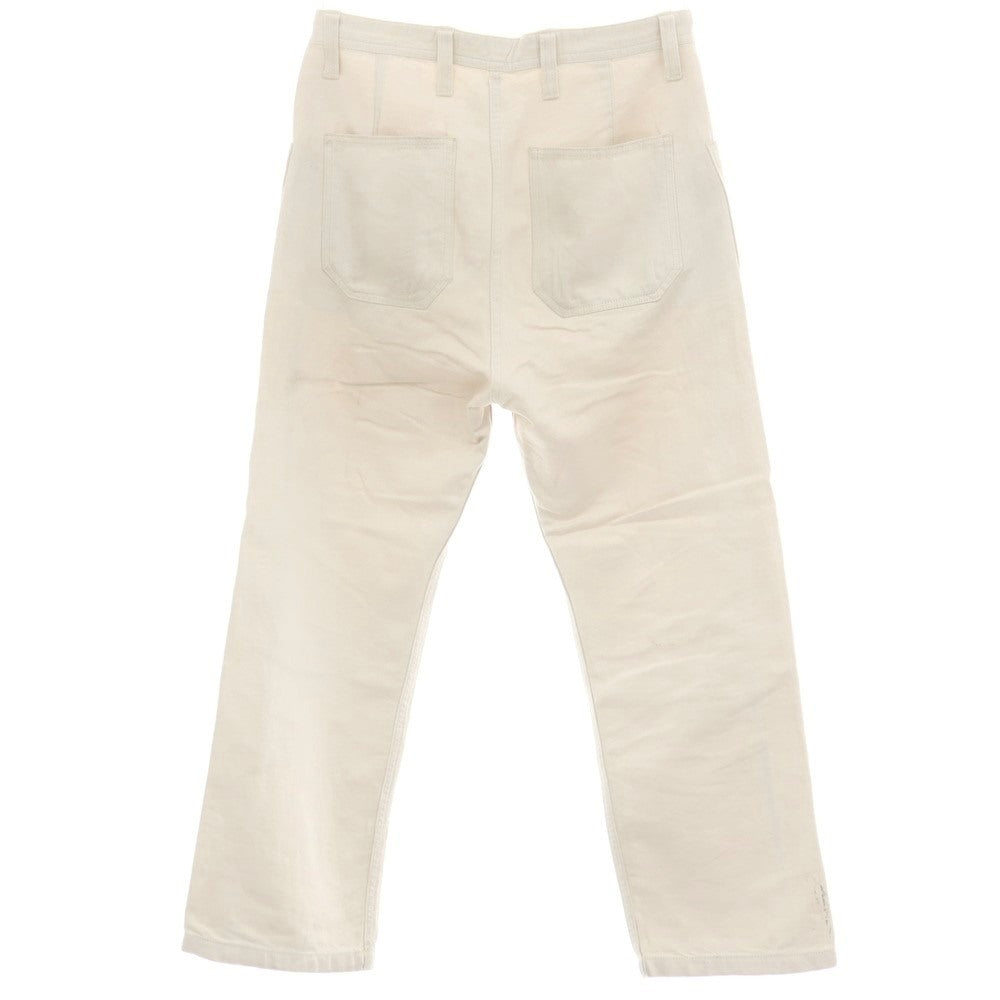 【中古】ヒステリックグラマー HYSTERIC GLAMOUR コットンリネン ワークパンツ アイボリー【サイズS】【 状態ランクC 】【 メンズ 】