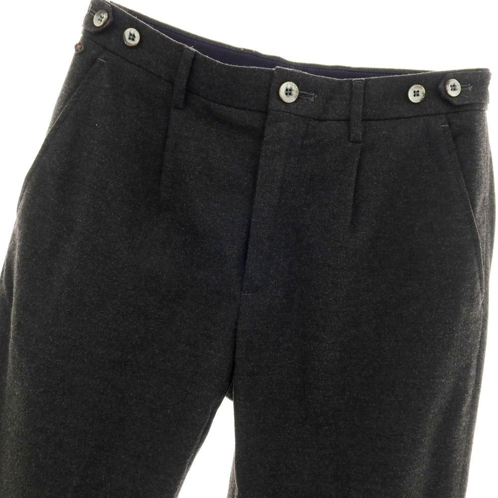 【中古】ジーティーアー G.T.A ポリエステルレーヨン イージーリブパンツ チャコールグレー【サイズ44】【 状態ランクC 】【 メンズ 】