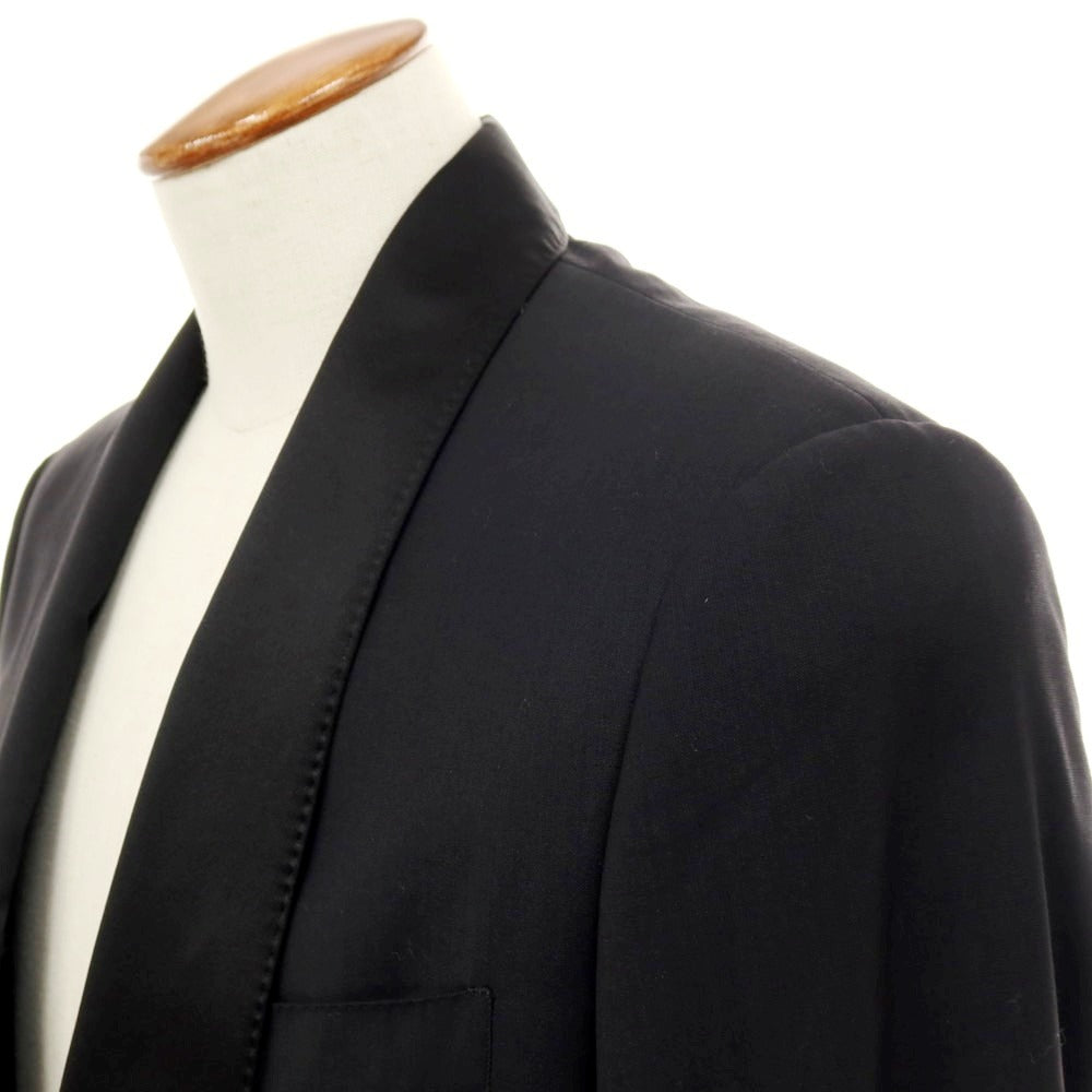 【中古】ドルチェアンドガッバーナ DOLCE&GABBANA ウールシルク タキシードスーツ ブラック【サイズ50】【 状態ランクB 】【 メンズ 】