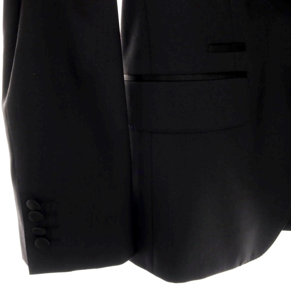 【中古】ドルチェアンドガッバーナ DOLCE&GABBANA ウールシルク タキシードスーツ ブラック【サイズ50】【 状態ランクB 】【 メンズ 】