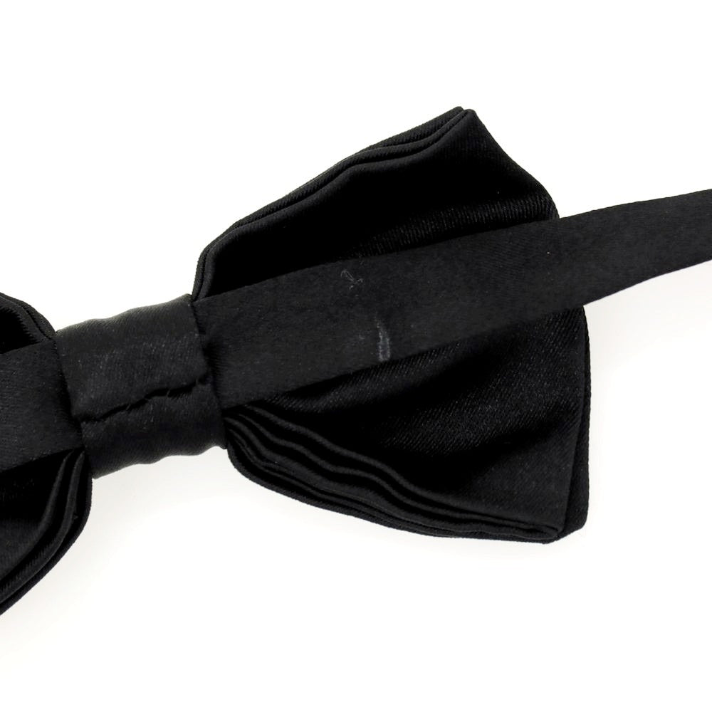 【中古】ドルチェアンドガッバーナ DOLCE&GABBANA シルク ボウタイ ブラック【 状態ランクB 】【 メンズ 】