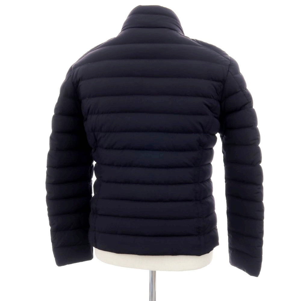 【中古】ムーレー MOORER RAY-KN ナイロン ダウンジャケット ネイビー【サイズ46】【 状態ランクB 】【 メンズ 】