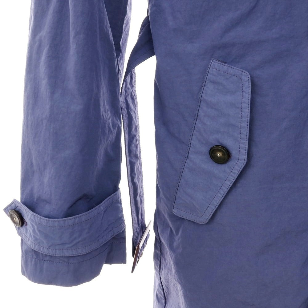 【中古】タトラス TATRAS ナイロン トレンチコート スマルトブルー【サイズ4】【 状態ランクC 】【 メンズ 】