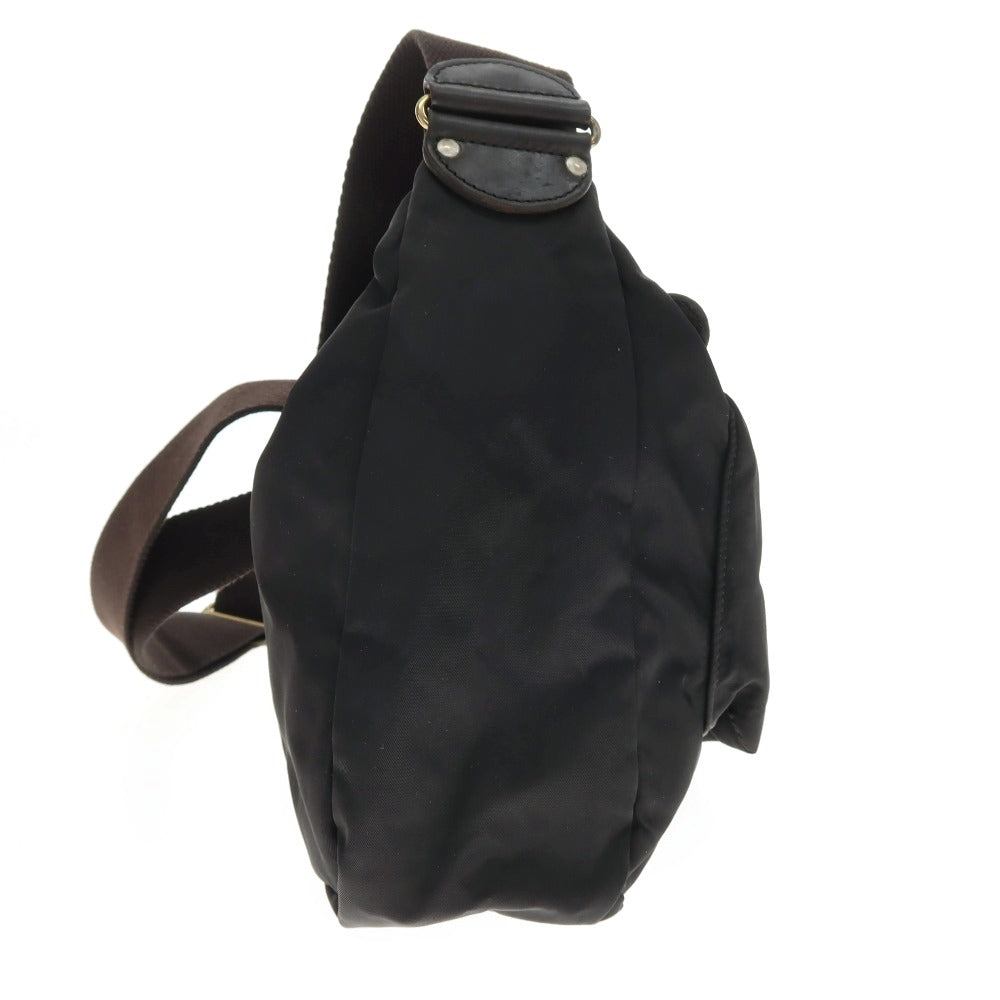 【中古】フェリージ Felisi 9362 ナイロン系 ショルダーバッグ ブラック【 状態ランクC 】【 メンズ 】