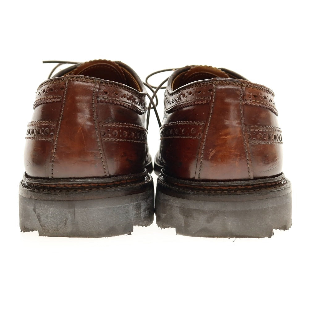【中古】オールデン ALDEN 975 コードバン ロングウイングチップ ドレスシューズ ブラウン【サイズ7】【 状態ランクC 】【 メンズ 】