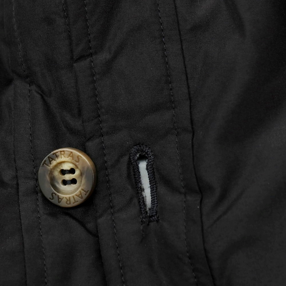 【中古】ルーチェバノッティ LUCIO VANOTTI × TATRAS ポリエステル ダウンジャケット ダウンコート ブラック【サイズ2】【 状態ランクB 】【 メンズ 】