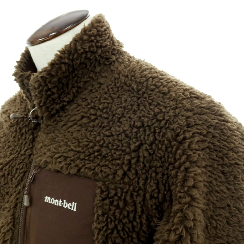 【中古】モンベル mont-bell フリースジャケット オリーブ【サイズL】【 状態ランクB 】【 メンズ 】