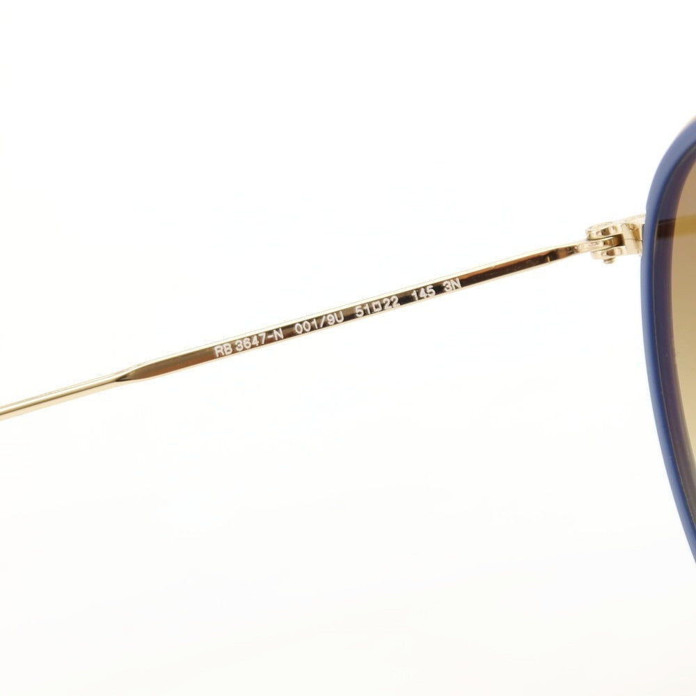 【中古】レイバン Ray-Ban RB3647-N 001/9U サングラス ゴールドxネイビーブルー【サイズ51□22-145】【 状態ランクB 】【 メンズ 】