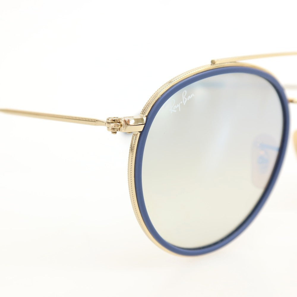 【中古】レイバン Ray-Ban RB3647-N 001/9U サングラス ゴールドxネイビーブルー【サイズ51□22-145】【 状態ランクB 】【 メンズ 】