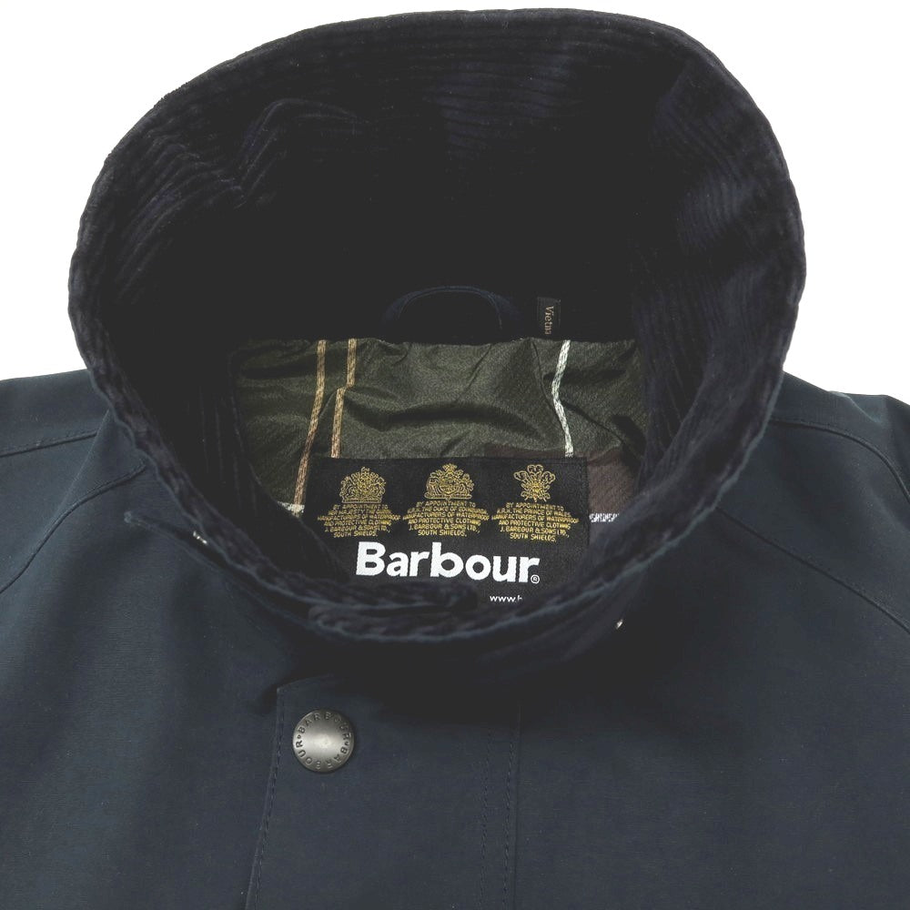 【中古】バブアー Barbour WATERPROOF AND BREATHABLE ポリエステルコットン フィールドジャケット ネイビー【サイズL】【 状態ランクB 】【 メンズ 】