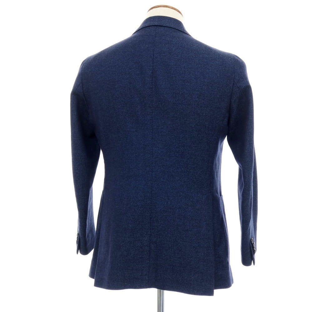 【中古】タリアトーレ TAGLIATORE ウールコットン テーラードジャケット ネイビー【サイズ46】【 状態ランクC 】【 メンズ 】