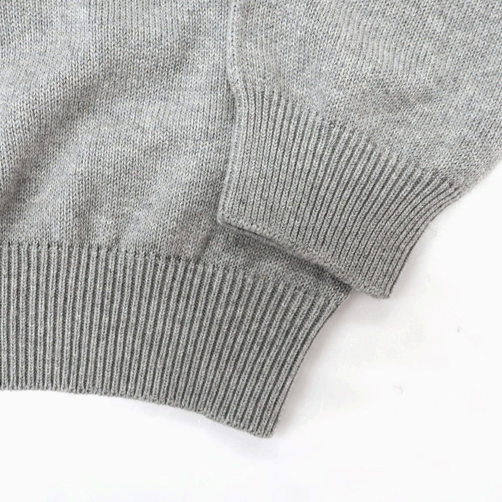 【新品】スカリオーネ SCAGLIONE コットン プルオーバー ニット パーカー グレー【サイズXL】【 状態ランクN 】【 メンズ 】