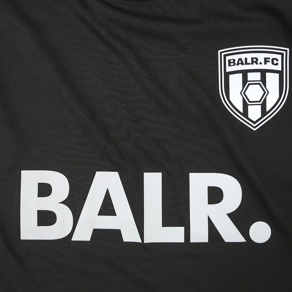 【新品】ボーラー BALR ポリエステル クルーネック 半袖 トレーニングTシャツ ブラック【サイズL】【 状態ランクN 】【 メンズ 】