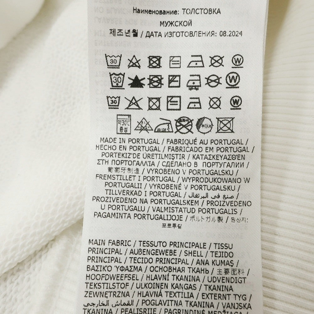 【新品アウトレット】エムエムシックス MM6 コットン クルーネック スウェット ホワイト【サイズXS】【 状態ランクN- 】【 メンズ 】