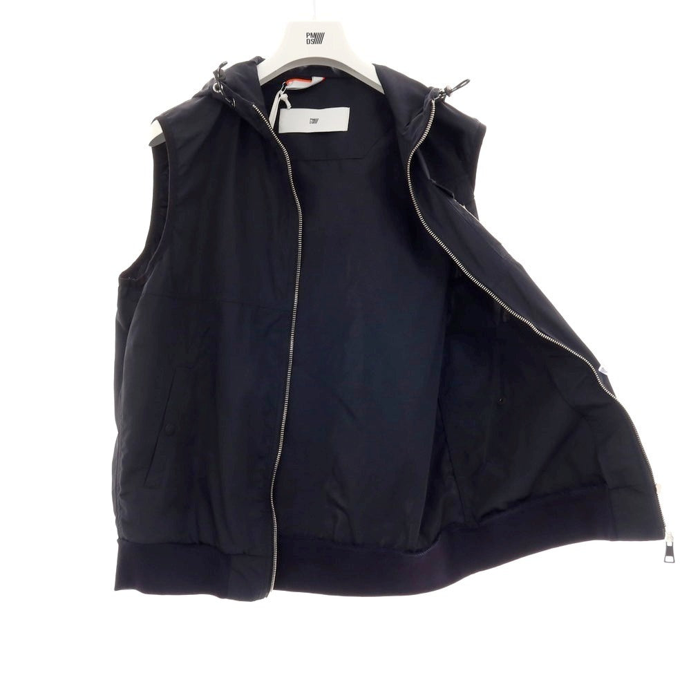 【新品アウトレット】ピーエムディーエス PMDS ポリエステル フーデッド ダブルジップベスト ネイビー【サイズL】【 状態ランクN- 】【 メンズ 】