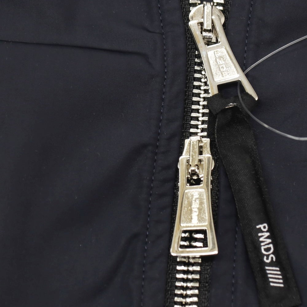 【新品アウトレット】ピーエムディーエス PMDS ポリエステル フーデッド ダブルジップベスト ネイビー【サイズL】【 状態ランクN- 】【 メンズ 】