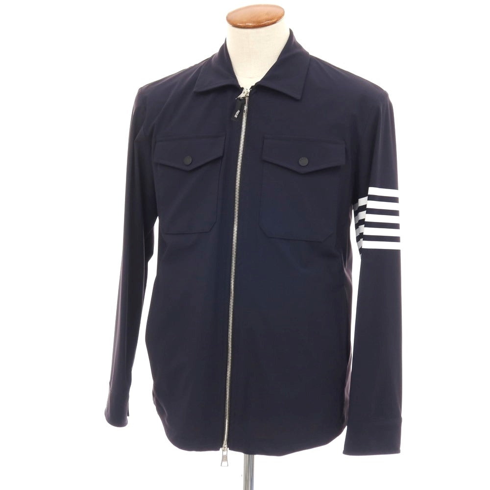 【新品アウトレット】ピーエムディーエス PMDS ハイパーストレッチ ナイロン ダブルジップブルゾン ネイビー【サイズM】【 状態ランクN- 】【 メンズ 】