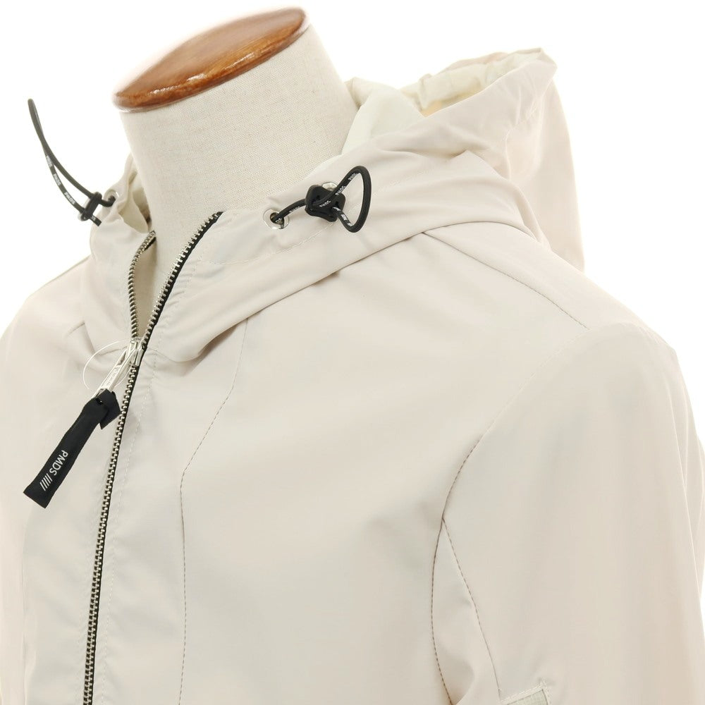 【新品アウトレット】ピーエムディーエス PMDS XENIX PRINT ストレッチ ナイロン ダブルジップ フーデッド シェルジャケット サンドベージュ【サイズM(紙タグ表記)】【 状態ランクN- 】【 メンズ 】