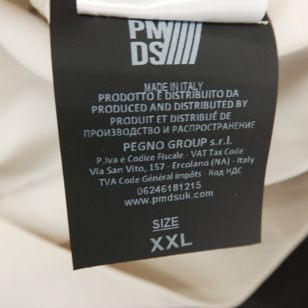【新品】ピーエムディーエス PMDS XENIX PRINT ストレッチ ナイロン ダブルジップ フーデッド シェルジャケット サンドベージュ【サイズXXL】【 状態ランクN 】【 メンズ 】