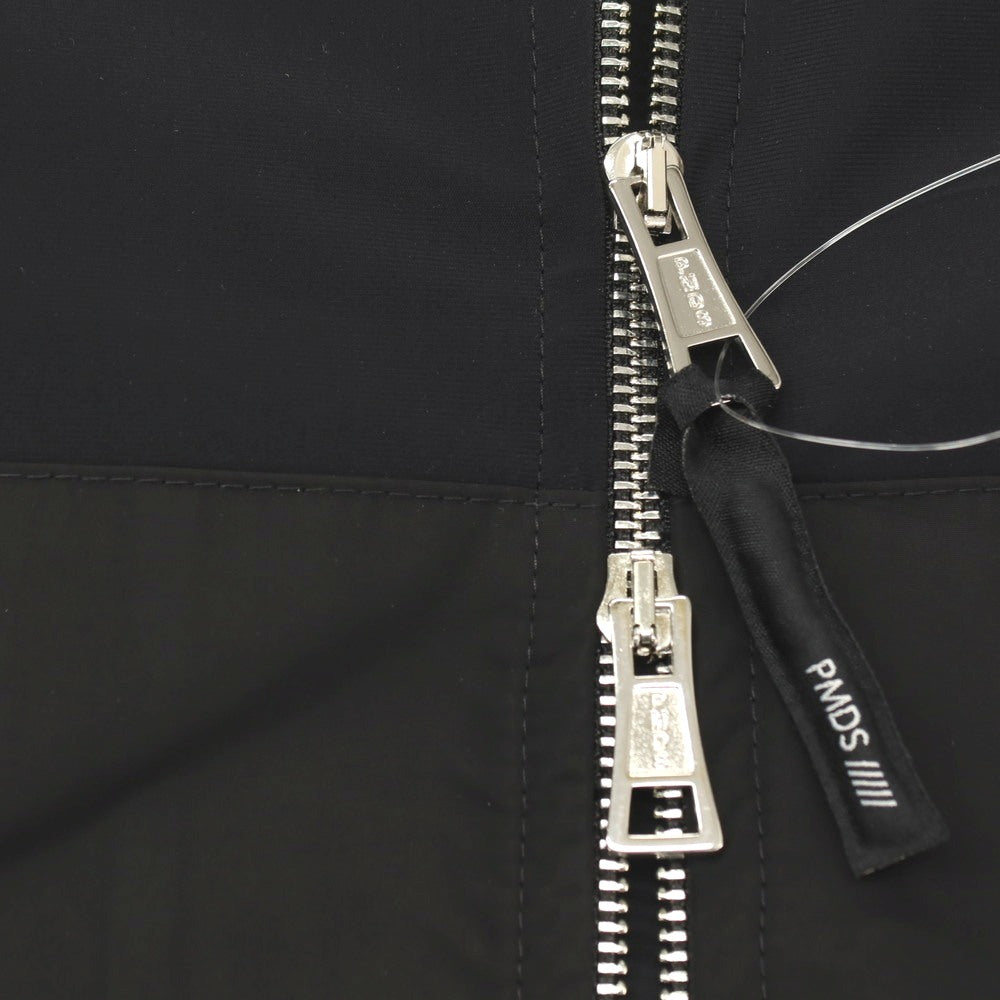 【新品アウトレット】ピーエムディーエス PMDS GHISLAIN ストレッチ ナイロン ダブルジップ フーデッド シェルジャケット ブラック【サイズXL】【 状態ランクN- 】【 メンズ 】
