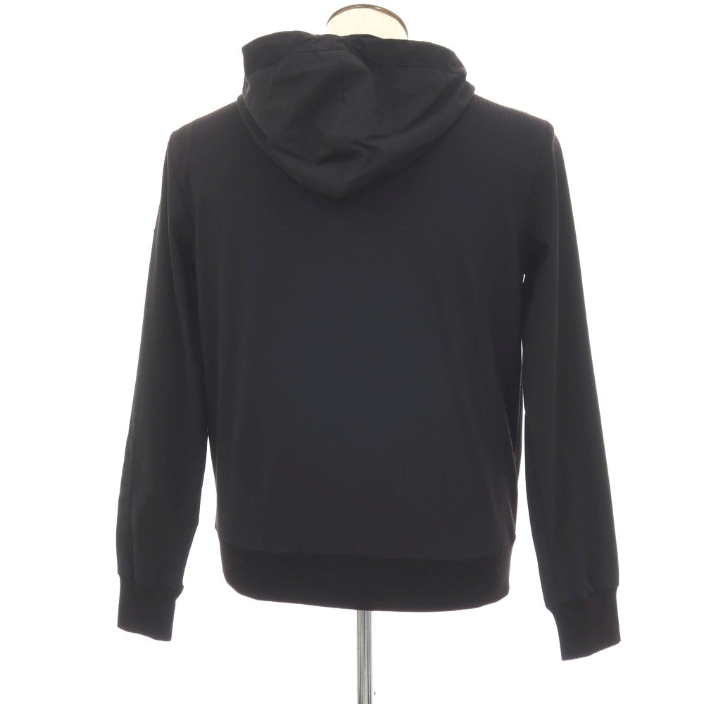 【新品】ピーエムディーエス PMDS ストレッチ ナイロン ダブルジップ フーデッド シェルジャケット ブラック【サイズL】【 状態ランクN 】【 メンズ 】