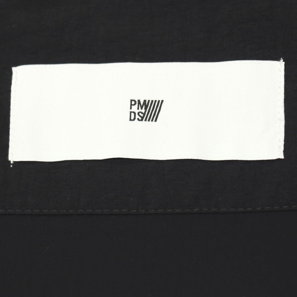 【新品】ピーエムディーエス PMDS ストレッチ ナイロン ダブルジップ フーデッド シェルジャケット ブラック【サイズL】【 状態ランクN 】【 メンズ 】