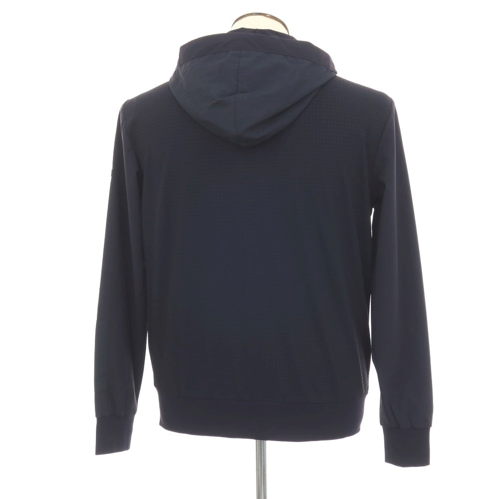 【新品】ピーエムディーエス PMDS ストレッチ ナイロン ダブルジップ フーデッド シェルジャケット ネイビー【サイズL】【 状態ランクN 】【 メンズ 】