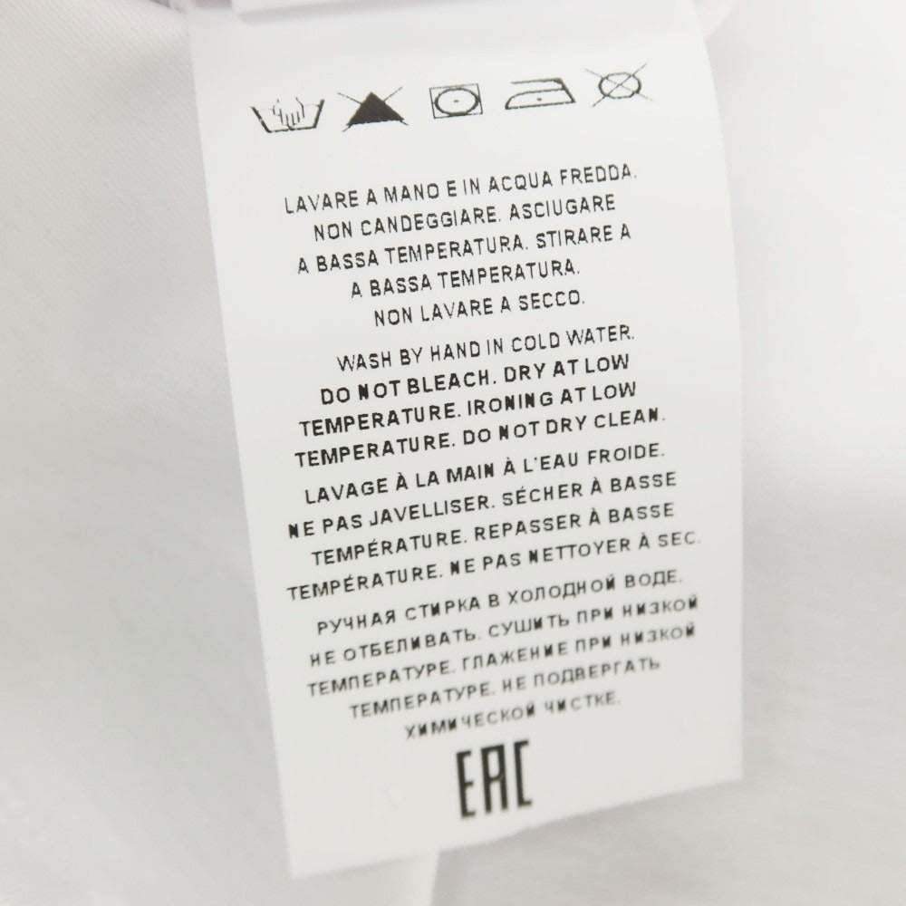 【新品】ピーエムディーエス PMDS LOGON コットン クルーネック ポケット 半袖Tシャツ ホワイト【サイズXXL】【 状態ランクN 】【 メンズ 】