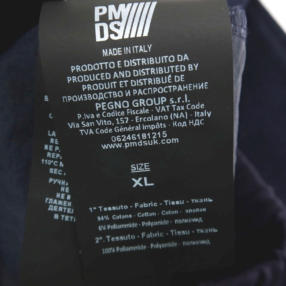 【新品アウトレット】ピーエムディーエス PMDS MATMA コットンナイロン パイル イージーパンツ ネイビー【サイズXL】【 状態ランクN- 】【 メンズ 】