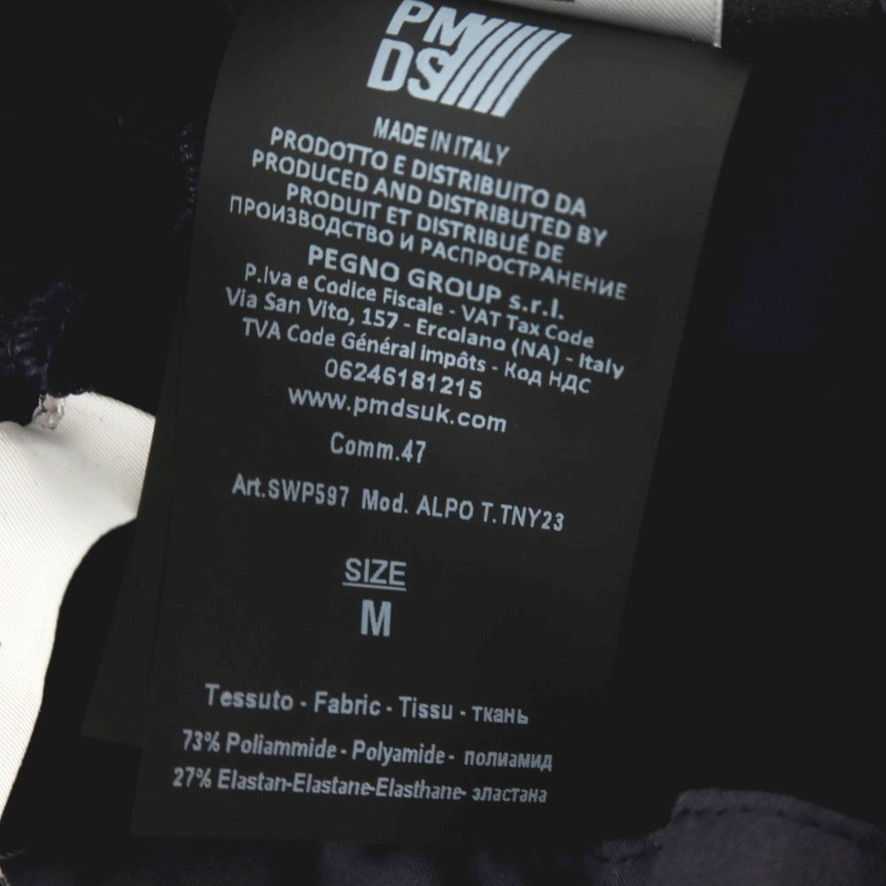 【新品】ピーエムディーエス PMDS ALPO ストレッチ ナイロン ジョガーパンツ ネイビー【サイズM】【 状態ランクN 】【 メンズ 】