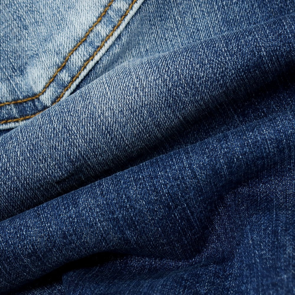 【新品】ピーエムディーエス PMDS TOMMY ダメージ加工 ストレッチ コットン デニム ショートパンツ ジーンズ ブルー【サイズ29】【 状態ランクN 】【 メンズ 】