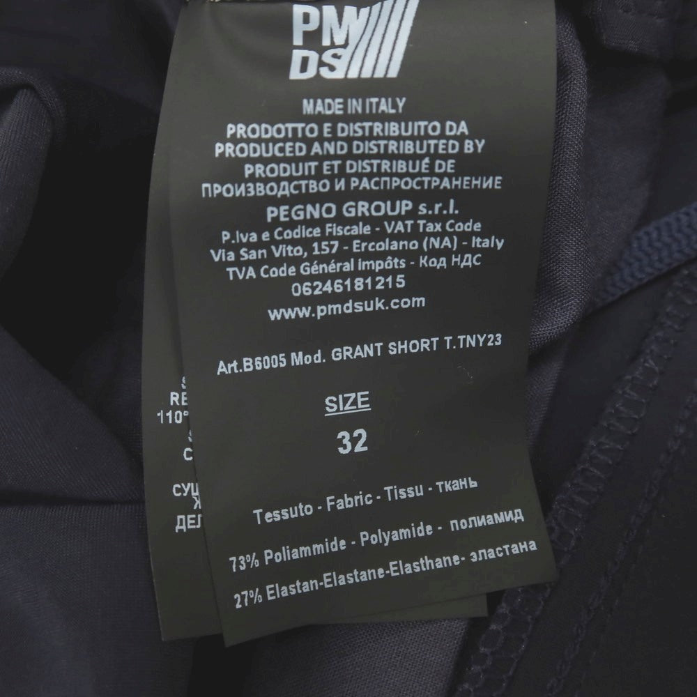 【新品】ピーエムディーエス PMDS GRANT ストレッチ ナイロン ショートパンツ ダークネイビー【サイズ32】【 状態ランクN 】【 メンズ 】